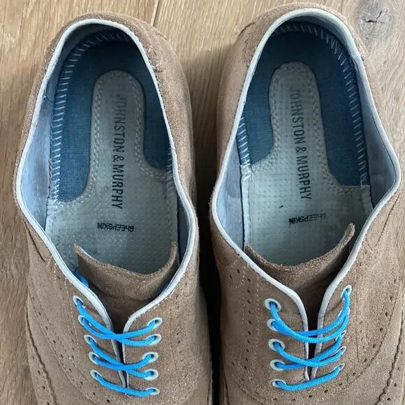 Johnston & Murphy Suede Oxfords - Picture 2 of 10
